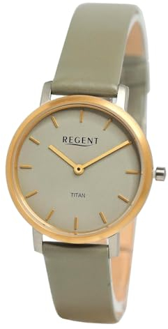 REGENT Damenuhr Titan Bicolor 12090347