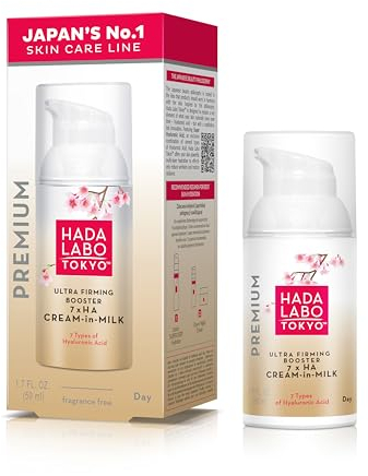 Hada Labo Tokyo Premium Nachtcreme Anti Aging Feuchtigkeitscreme mit Hyaluronsäure für strahlende Haut 50ml