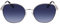 Lacoste Women's Sunglasses L257S - Shiny Gold with Gradient Blue Lens