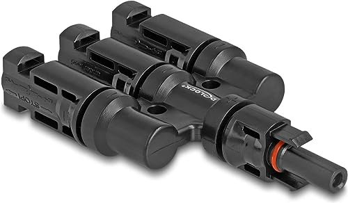 Delock DL4 Solar Konnektor 1 x Buchse zu 3 x Stecker