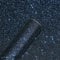 Yullpaper Schwarze Blaue Glitzer Tapete Selbstklebend Glitzer Möbelfolie Tapeten Wohnzimmer Schlafzimmer Möbel Klebefolie Schwarz Blau für Tisch Schränke Glitzer Dekofolie Selbstklebend 40cm X 200cm