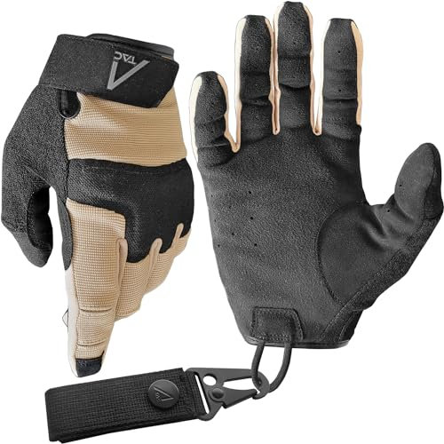 ACE Schakal Einsatz-Handschuh - Outdoor-Handschuhe Taktisch - Handschutz für Paintball und Schießsport - Desert - XXL