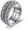 Keltischer Fidget Ring Silber 925 Angst Spinner Ring Keltischer Knoten Schmuck Geschenke Damen Herren