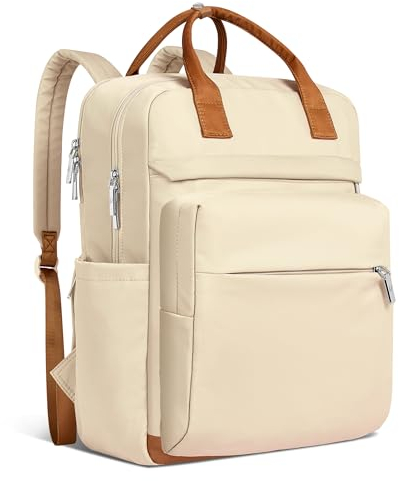 UNIQUEBELLA Laptop Backpack for Women, 15.6 Inch Travel Bag Women Lightweight Waterproof Multifunction School