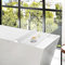 Faltbare Badewannenabdeckung Badewanne Brett Bad wasserdichte Staubdichtes Badewannendeckel Abdeckung Tablett Faltbar Board FüR Badezimmer Wasserdicht Staubdic Badewannenablage Modern Weiß 170X75Cm