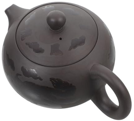 PRETYZOOM Teekessel Im Chinesischen Stil Zisha- Tragbar Aus Violettem Für Hause Traditionelles Design Als Geeignet