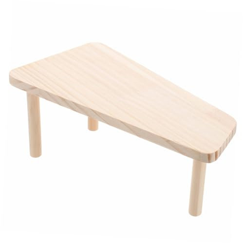 BESPORTBLE Small Animal Hutch Wooden Platforms Hamster Toys for Dwarf Hamsters Chinchillas