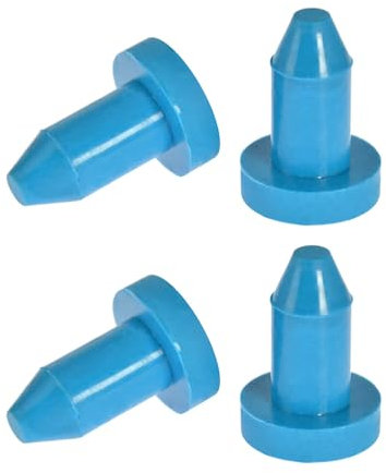 HIOPOIUYT 4 Stücke Gummi Kajak Ablassstopfen 1/2 Zoll Kajak Ablassstopfen Push Gummi Attika Stopfen Kajak Reparatur Zubehör