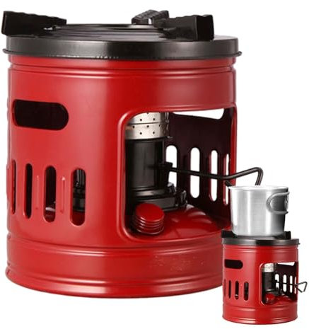 Chauffage D'appoint Petrole, Chauffage Au Pétrole, 1.5 L Chauffage Mobile À Pétrole, Chauffage De Tente D'intérieur À Convection À La Paraffine, Réchaud À Brûleur Portable Fournitures De Cuisine De