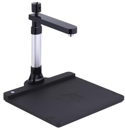 Max.A3 Tragbarer, Verstellbarer Hochgeschwindigkeits-USB-Buchbild-Dokumentenkamerascanner, HD 10 Megapixel for die Bibliotheksbank im Klassenzimmer Für Schul- und Geschäftszweck