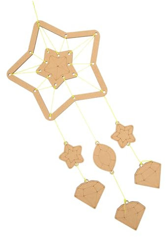 DECHOUS -Set Kinderspielzeug Wanddekoration Aus Holz Material Zur Herstellung Von Traumfängern