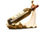 huanglyc-232 Weinregal Weinregal Ornament Weinschrank Dekorationen Kreative Restaurant Weinhalter Keramik Ornament Geschenk Flaschenregal(Weiß)