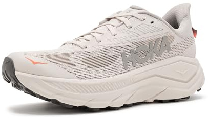 Hoka Damen Challenger 8 Stucco/Asphalt Grey 37 | Trailrunning-Schuhe