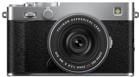 FUJIFILM X-E5 Mirrorless Digital Camera XF23mmF2.8 Lens Kit - Silver