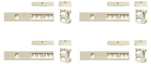 For Elec-trolux ENN2801BOW ENN2814COW / Bosch Built-in Fridge Door Slide Rail Mounting Kit Refrigerator Door Sliding Guide