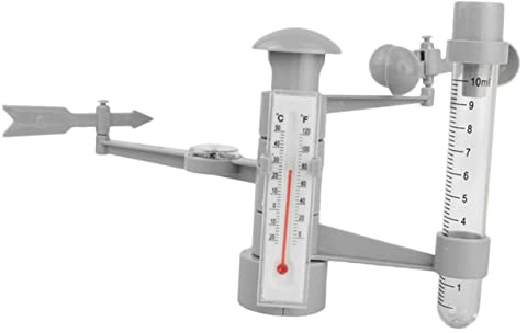 SKISUNO Educational Meteorological Station Toys for Boy Girl Weather Monitoring Experiment Toy Diy Science Learning for Boys and Girls