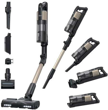 Hoover HF3 Core Pet Cordless Vacuum Cleaner Stick, 60min Runtime[HF3CZ10PX] | Rechargeable Baggless Vacuum, 340W motor, Anti-Hair Wrap, Double Edge Cleaning, QuickPark, LED Display and Light, Pet Brush