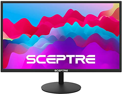 Happy Watch 27 FHD LED Gaming Monitor 75Hz 2X HDMI VGA Altoparlanti Integrati, Ultra Sottile Metallo Nero