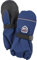 HESTRA Kinder Woll Terry Mitt, blau, EU 3