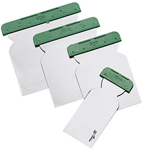 PENTRILO - JUEGO ESPATULAS CARROCERO INOX PRO (4 PIEZAS)