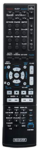 VINABTY AXD7661 Ersatz Fernbedienung Passend für Pioneer AV Receiver VSX-822-K VSX-1022-K VSX-42 Elite VSX-523-K VSX-524-K VSX-424-K VSX-329-K VSX-423-K VSX-423-S VSX-323-K VSX-422-K VSX-422-S