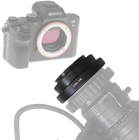 B4-NEX Objektiv Adapter Adapterring,für B4 2/3 Objektiv Kompatibel für Alpha E-Mount Kamera a7,a7S,a7II,NEX-3 NEX-5,NEX-C3,NEX-5N,NEX-7,NEX-F3,NEX-5R,NEX-6,B4 to NEX Mit Stativ