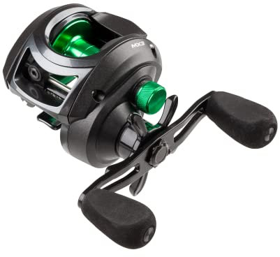 Mitchell 1520955 MX3 Baitcasting baitcastrollen, Schwarz/Grün,, LP