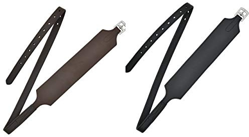 SIE Steigbügelriemen für Stabilität, Leder, Schwarz, 137 cm