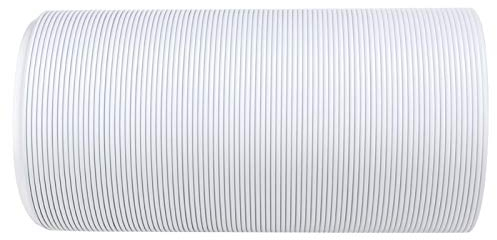 Manguera de escape de aire acondicionado universal, tubo de repuesto de CA, tubo de ventilación extensible flexible, rosca en sentido antihorario (diámetro de 13 cm x 2 m)