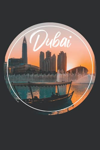 Dubai Notebook: Blank Lined 6x9 Dubai Travel Journal Notepad