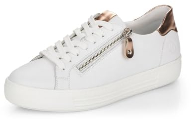 Remonte Damen D0903 Sneaker, Weiss Kombi (81), 39 EU