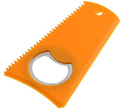 U/D Professioneller Wachs-Entferner für Surfbretter, Surfen, Skimboard, 1 Stück (gelb)