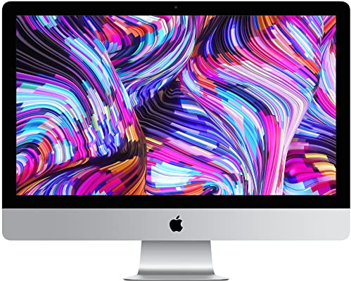2019 Apple iMac with 3.6GHz Intel Core i9 (27-inch, 32GB RAM, 2TB SSD) (QWERTY English) Silver (Renewed)