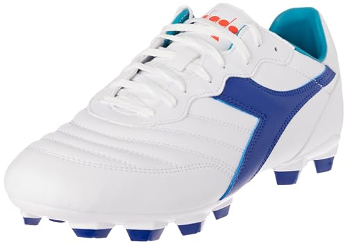 Diadora Brasil 2 R LPU, Zapatillas de fútbol para Hombre, Marino Blanco, 44 EU