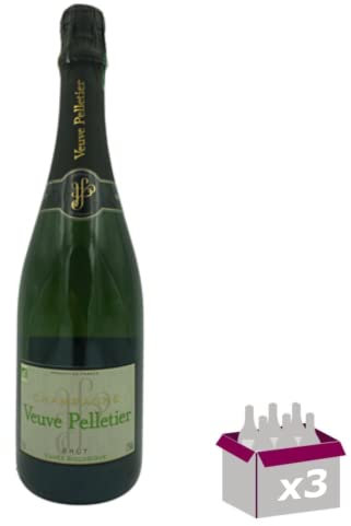 3x Champagne Veuve Pelletier Brut BIO - 3x75cL