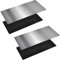 HIKUDIY 2 PCS Harz 3D-Drucker flexible Bauplatte, Federstahl flexible Platte Flex Bett und magnetische Basis-Plattform für ELEGOO Mars 3/Mars 3 Pro/Mars 3 Ultra 4K SLA 3D-Drucker, 150x95mm