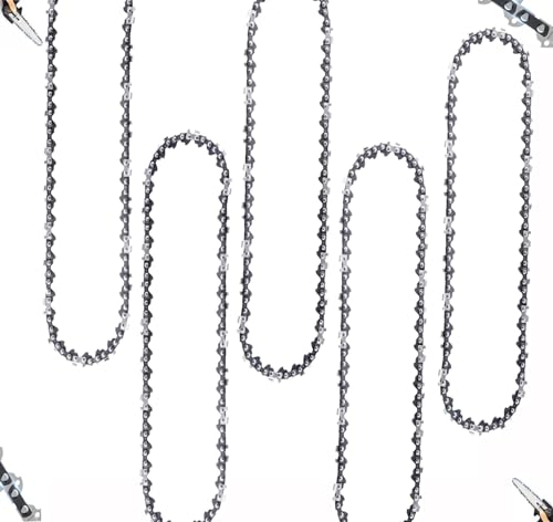 5 PCS Chainsaw Chain, 10 Inch 40 TG Pole Saw Chain Replacement Chains for Chain Saw 3/8,for 30.5CM Bar