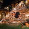 Bilivry Halloween Deko Spinnennetz Set: 5M Riesige Spinnennetz + 1.25M Riesige Spinne + 10 Mini Spinne, Halloween Spinnennetz für Outdoor Garten für Hausbesitzer, Eltern,Party-Gastgeber