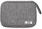 DDUP Cable Organiser Bag,Travel Cable Bag, Electronics Accessories Organizer, Airplane Travel Essentials Gadget Storage with Handle for Power Bank, Memory Card, Chargers and Hard Disk(Grey)