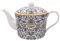 The Leonardo Collection Lodden Teapot by William Morris | Decorative Porcelain Floral Teapot | Arts and Crafts Style Tableware | Elegant Afternoon Tea Accessory | Timeless British Heritage Gift