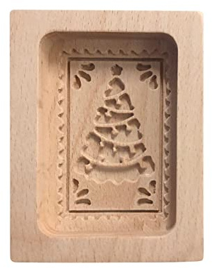 Holz-Keksformen Ausstechformen Plätzchenformen Cookie Cutter Backformen Holzbackform DIY Keks Pressstempel Holz Formen Deko Hochzeit Party Ostern Weihnachten Verschiedene