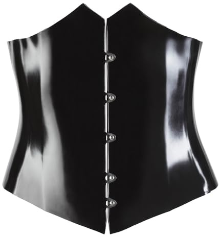 The Latex Collection 29000761031 Sexy Waist Cincher Unterwäsche aus Latex schwarz
