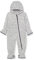 Playshoes Fleece-Overall Unisex Kinder Jumpsuit, grau Strickfleece, 86