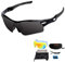 VILISUN Sportbrille Fahrradbrille Polarisierte Sport Sonnenbrille Unisex mit UV400 5 Wechselgläser für Outdooraktivitäten wie Radfahren Laufen Klettern Autofahren Angeln Golf