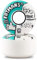 Robotron Skateboardrollen Fatman Cruiser Wheels 56mm 85A (white blue)