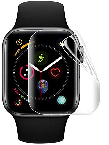 Onyx [2-Stück] Premium Hydrogel TPU Panzerfolie Schutzfolie für Apple Watch Series 1/2/3 42mm - Full 3D Coverage – Ultra KLAR TRANPARENT