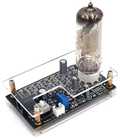 Fasizi Magic Eye 6E2 EM87 Indicatore del Livello Audio del preamplificatore valvolare VU Meter, Spettro Musicale