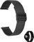 XIAOFEIGUN Uhrenarmbänder, verstellbare Edelstahl-Mesh-Uhrenarmbänder, 12-24 mm Ersatz-Edelstahl-Metall-Mesh-Armband für Männer und Frauen (Color : Black, Size : 18mm)