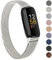 Oumida Armband Kompatibel mit Fitbit Inspire 3 Armband für Damen Herren, Prämie Edelstahl Metall Ersatzarmband mit Starker Magnet Uhrenarmbänder für Fitbit Inspire 3, Sternfarbe