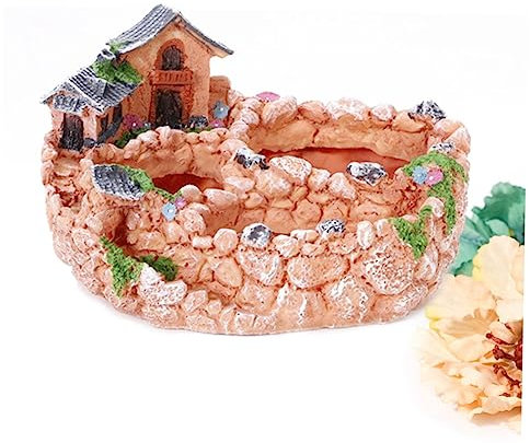 Homoyoyo Pflanzer Blumendekor Blumen-Bonsai-töpfe Harztopf Sukkulentöpfe Aus Harz Kugelschreiber Bleistift Statuentöpfe Für Pflanzen Saftige Pflanzentöpfe Sukkulenten Blumentopf Puppe Groß
